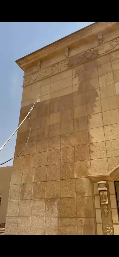 تنظيف الحجر والرخام والجرانيت